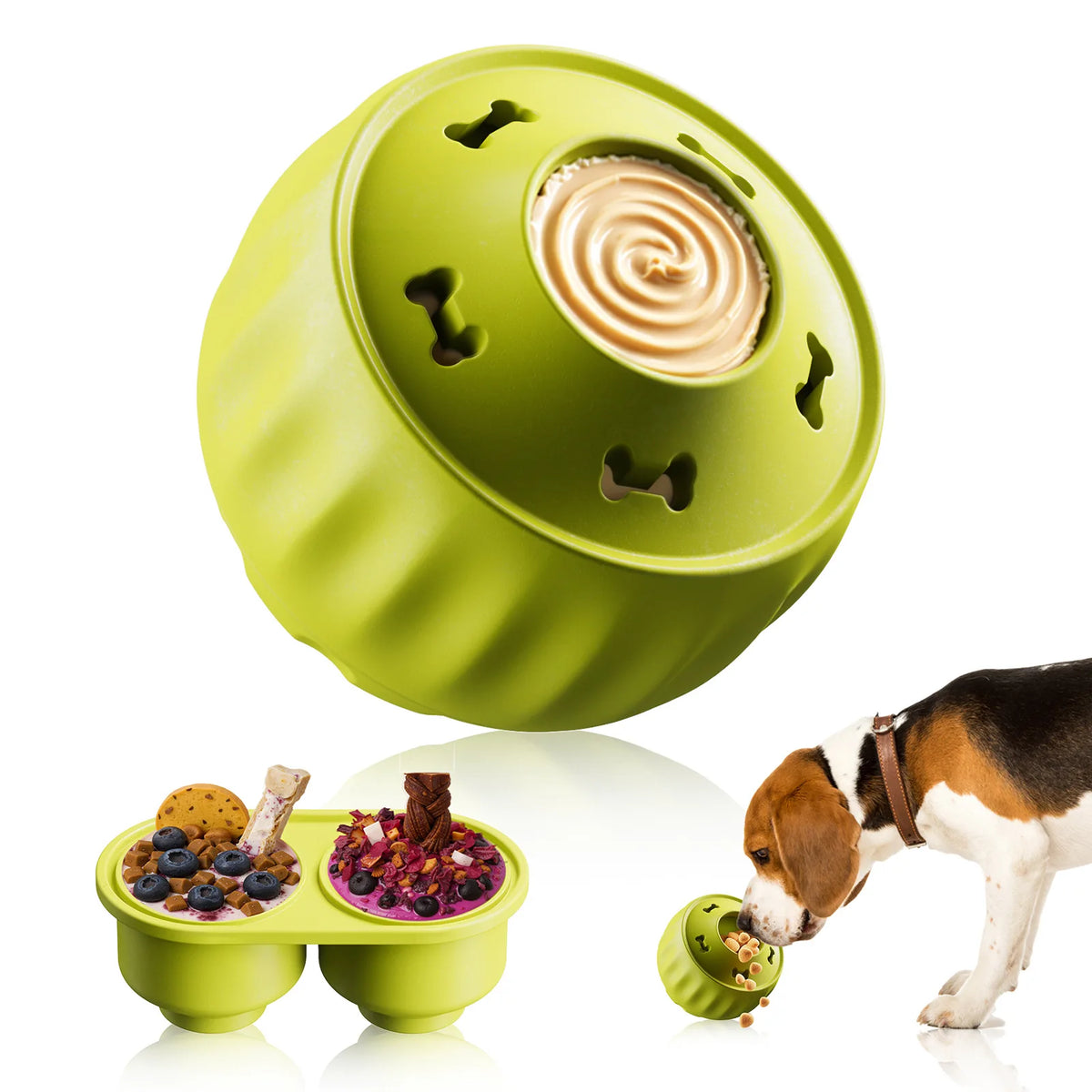 Frozen Treat Ball & Lick Tray Set