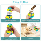 How to fill and adjust the wobble treat dispenser