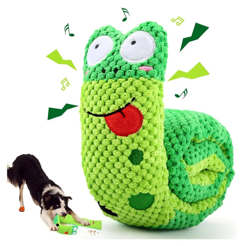 Plush Snail Treat Hider