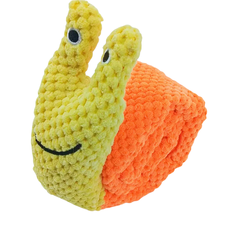 Plush Snail Treat Hider