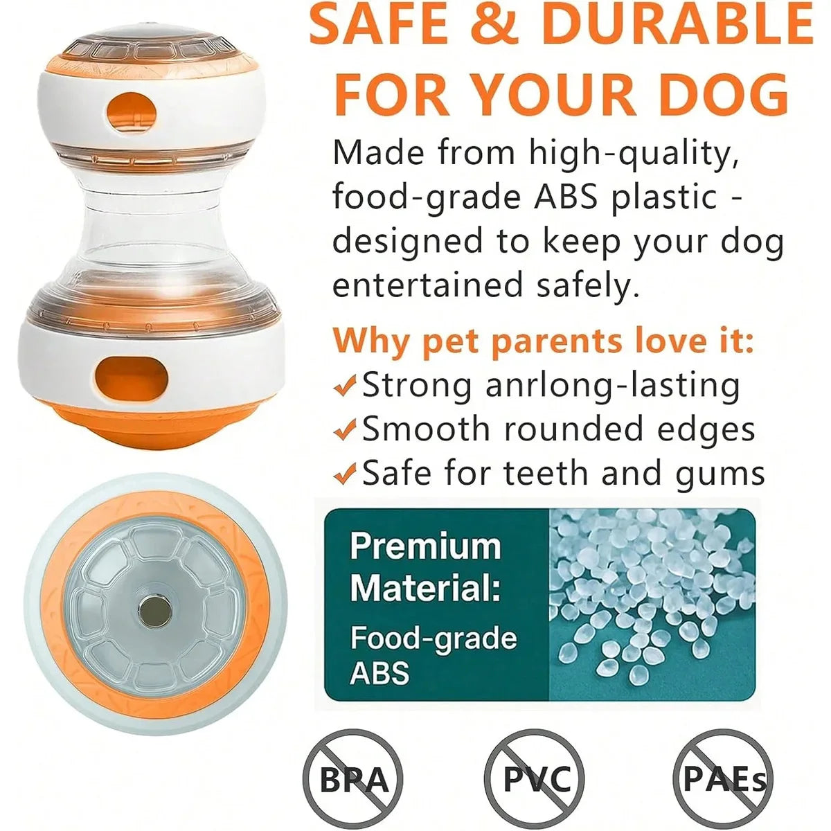 Rolling Treat Dispenser (Adjustable)